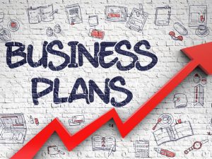 Business-Plan-Words-With-Red-Upward-Arrow