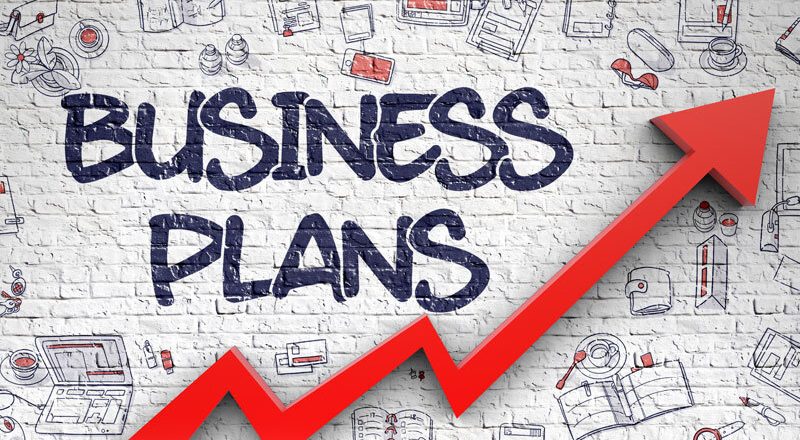 Business-Plan-Words-With-Red-Upward-Arrow